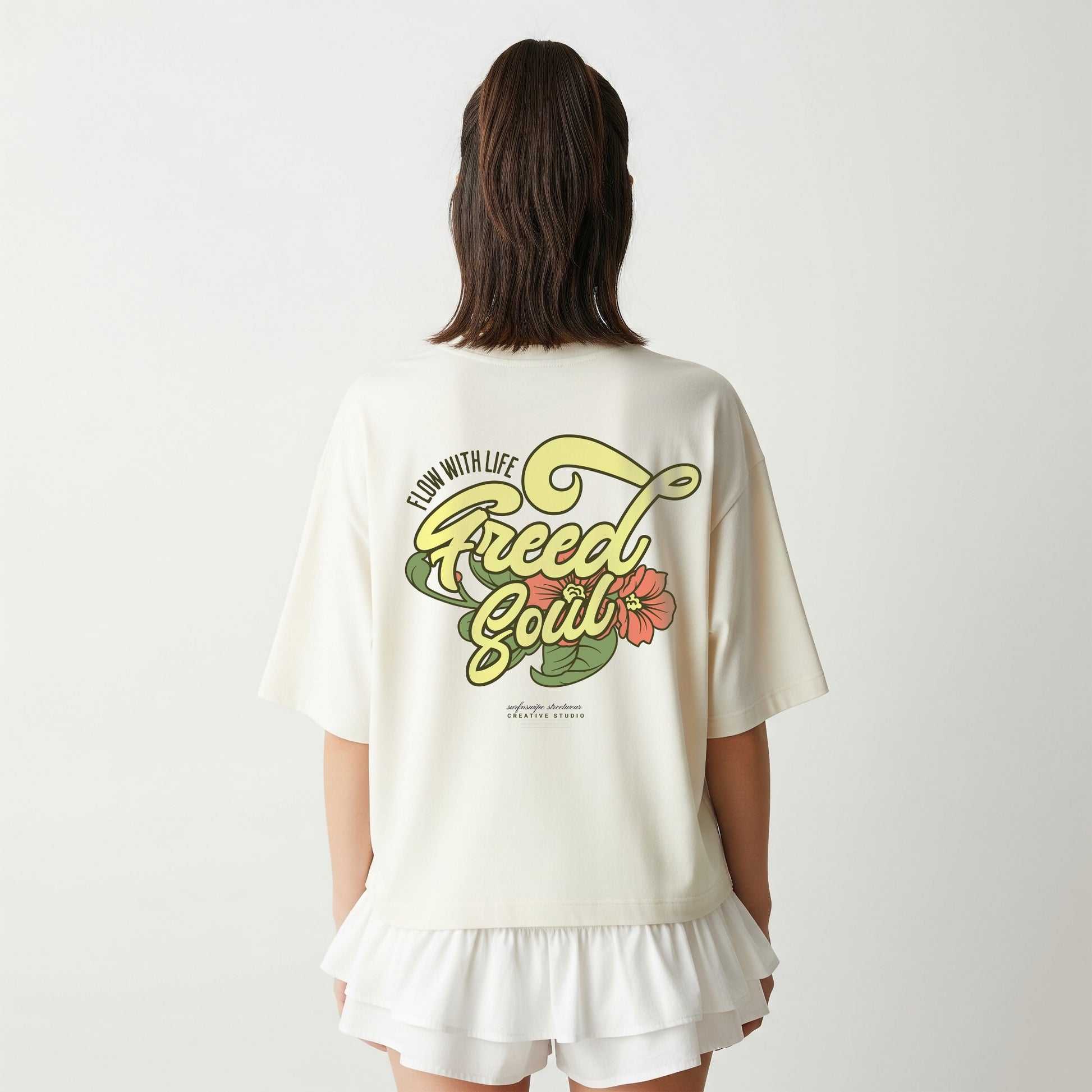 Flow with Life Freed Soul graphic T-shirt