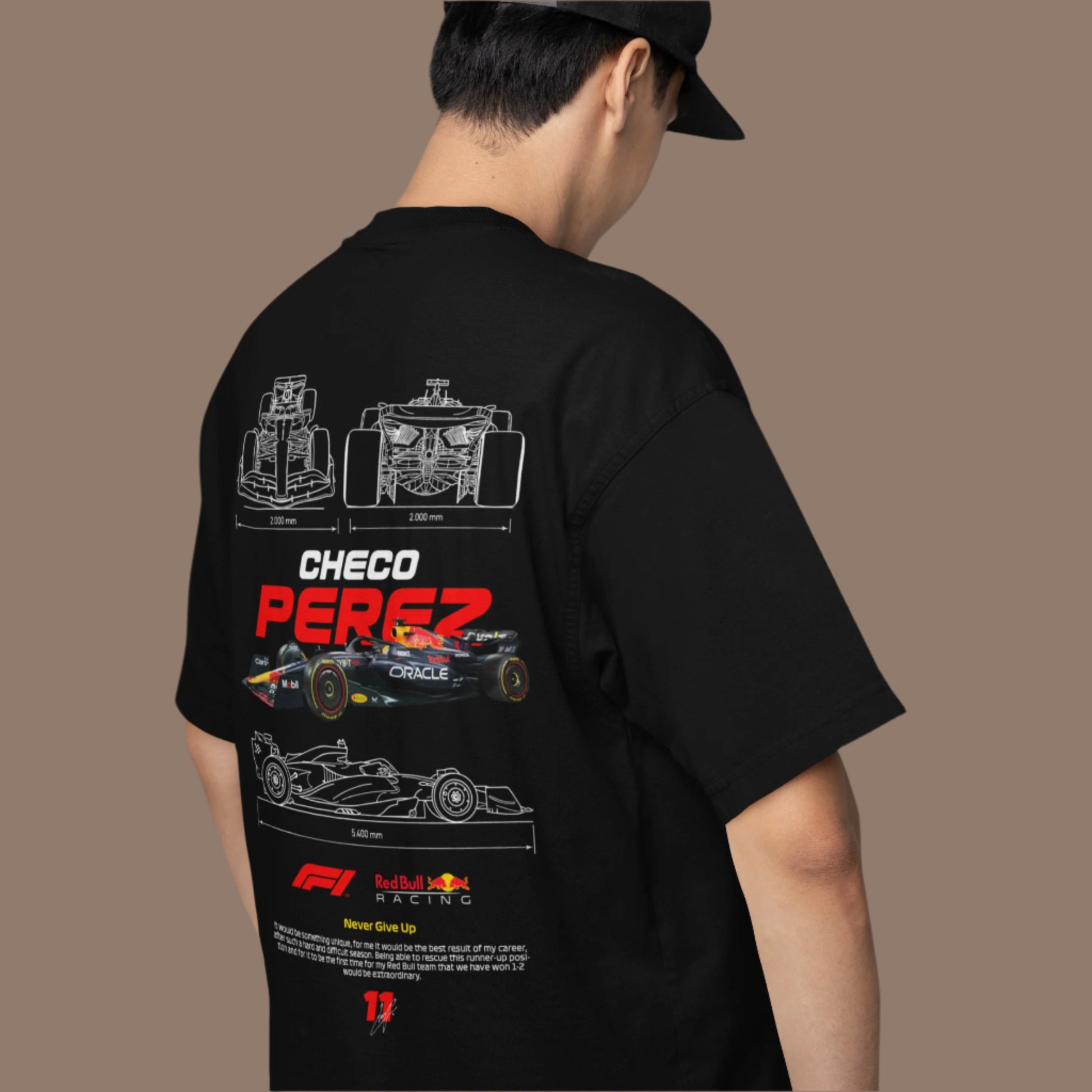 Checo Perez F1 Racing T-Shirt