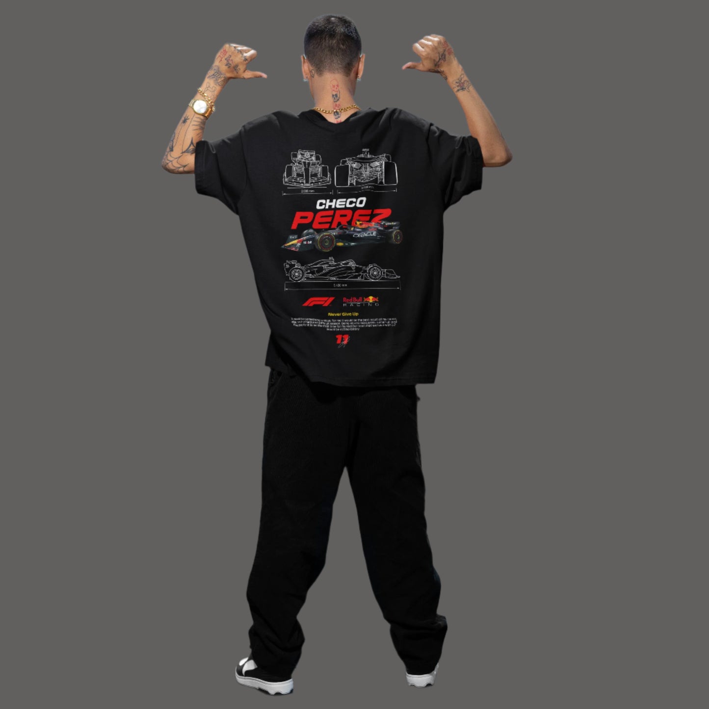 Checo Perez F1 Racing T-Shirt