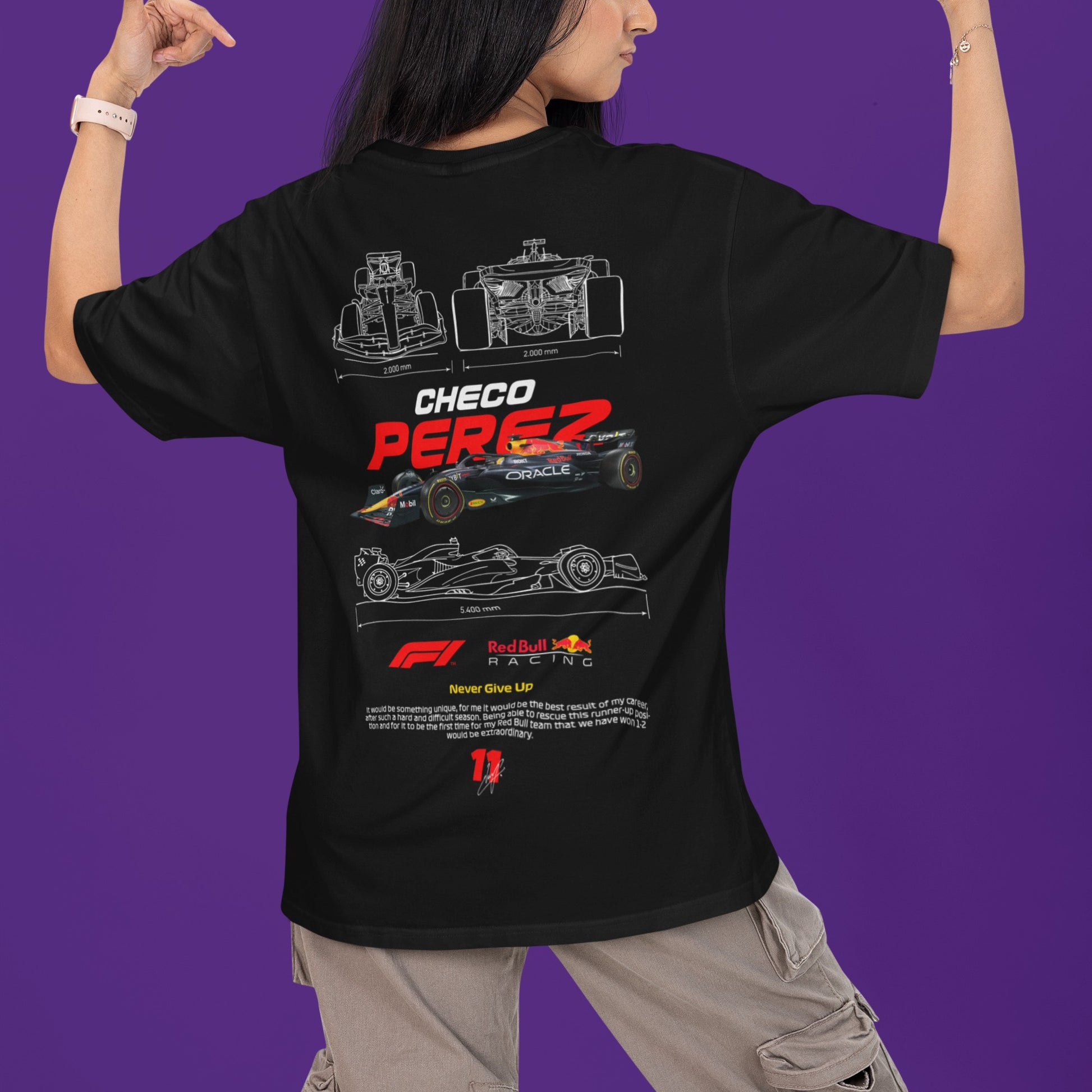 Checo Perez F1 Racing T-Shirt