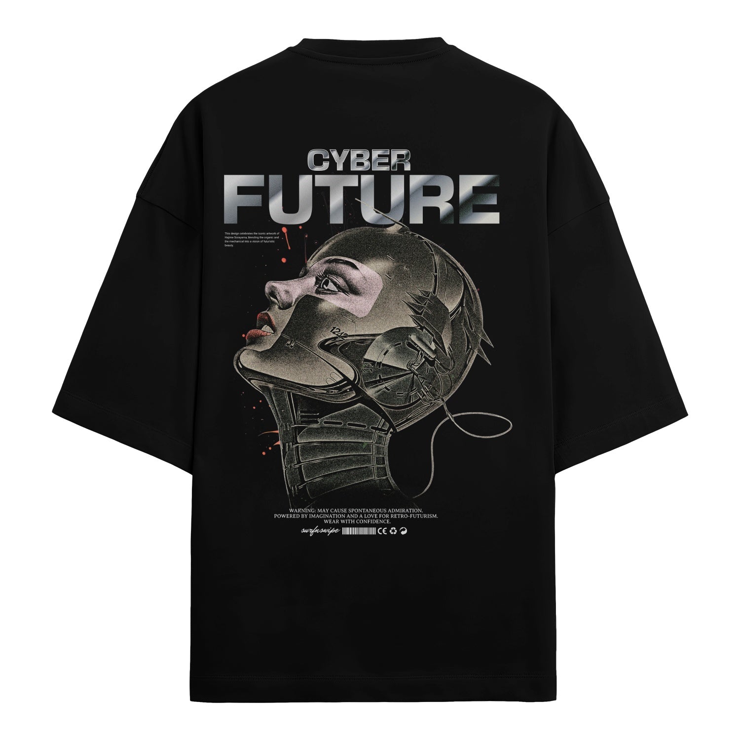 Cyber Future Oversized  Unisex T-Shirt
