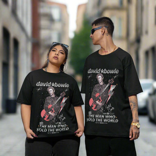 David Bowie Oversized T-shirt -Unisex Tee