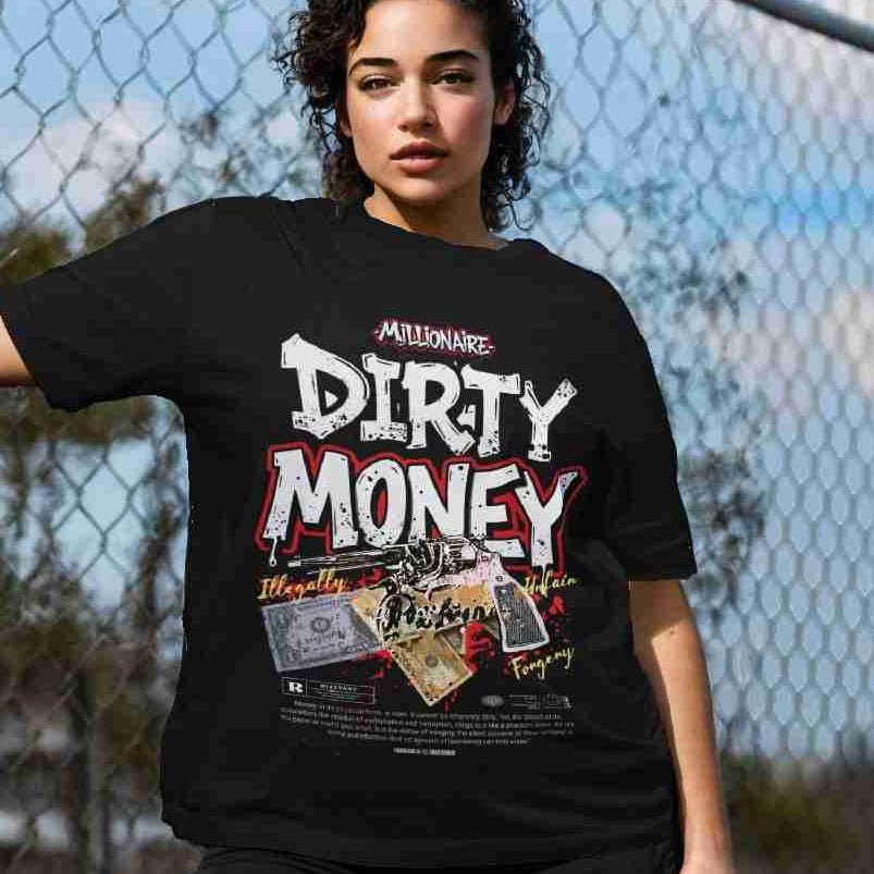 Dirty Money Graphic T-Shirt