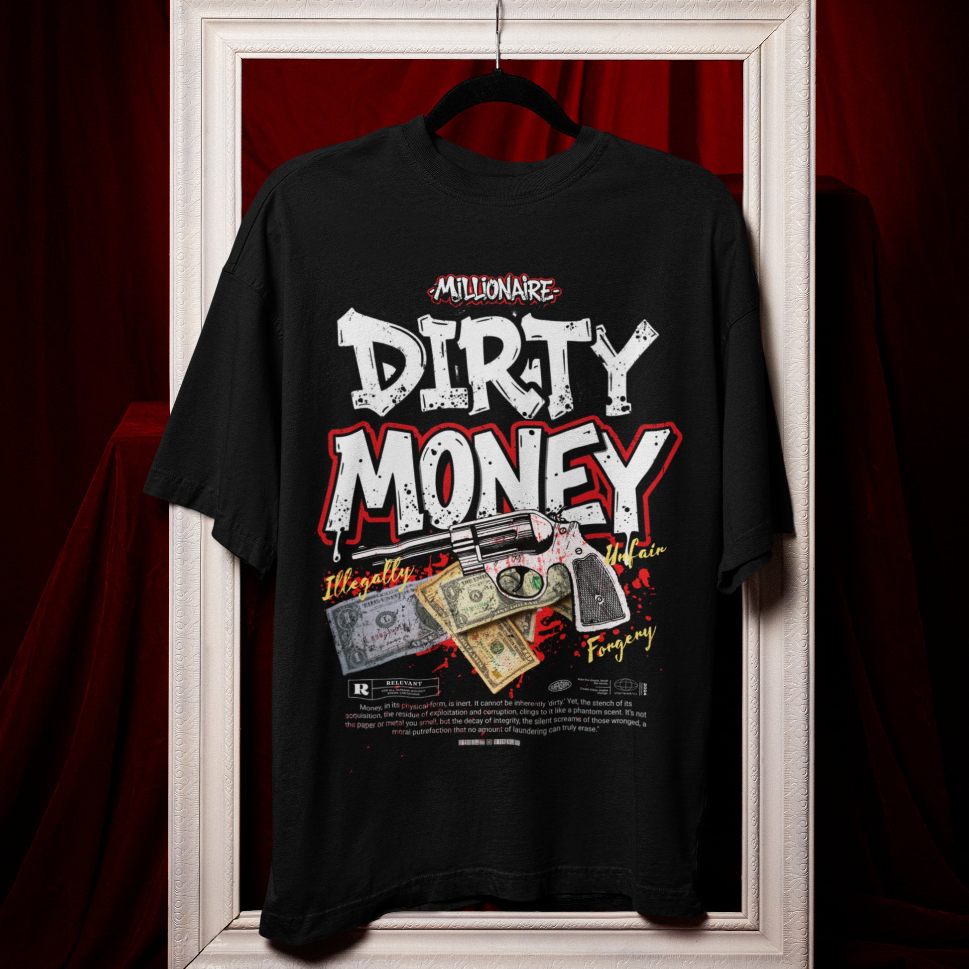 Dirty Money Graphic T-Shirt