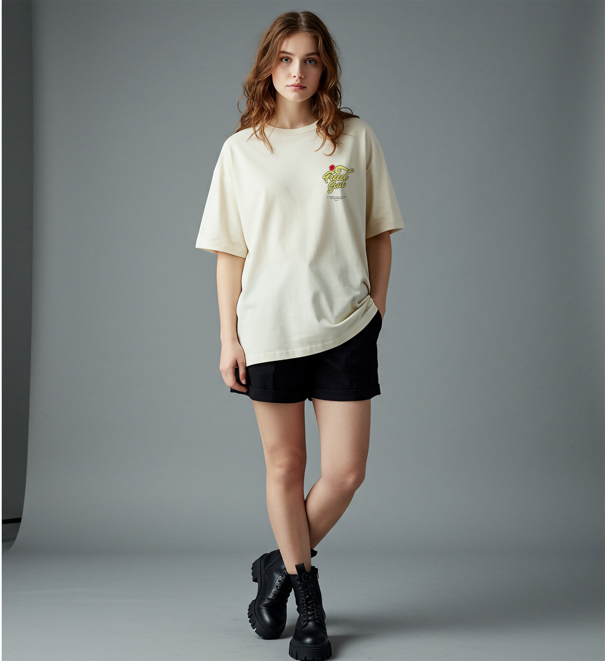 Flow with Life Freed Soul graphic T-shirt