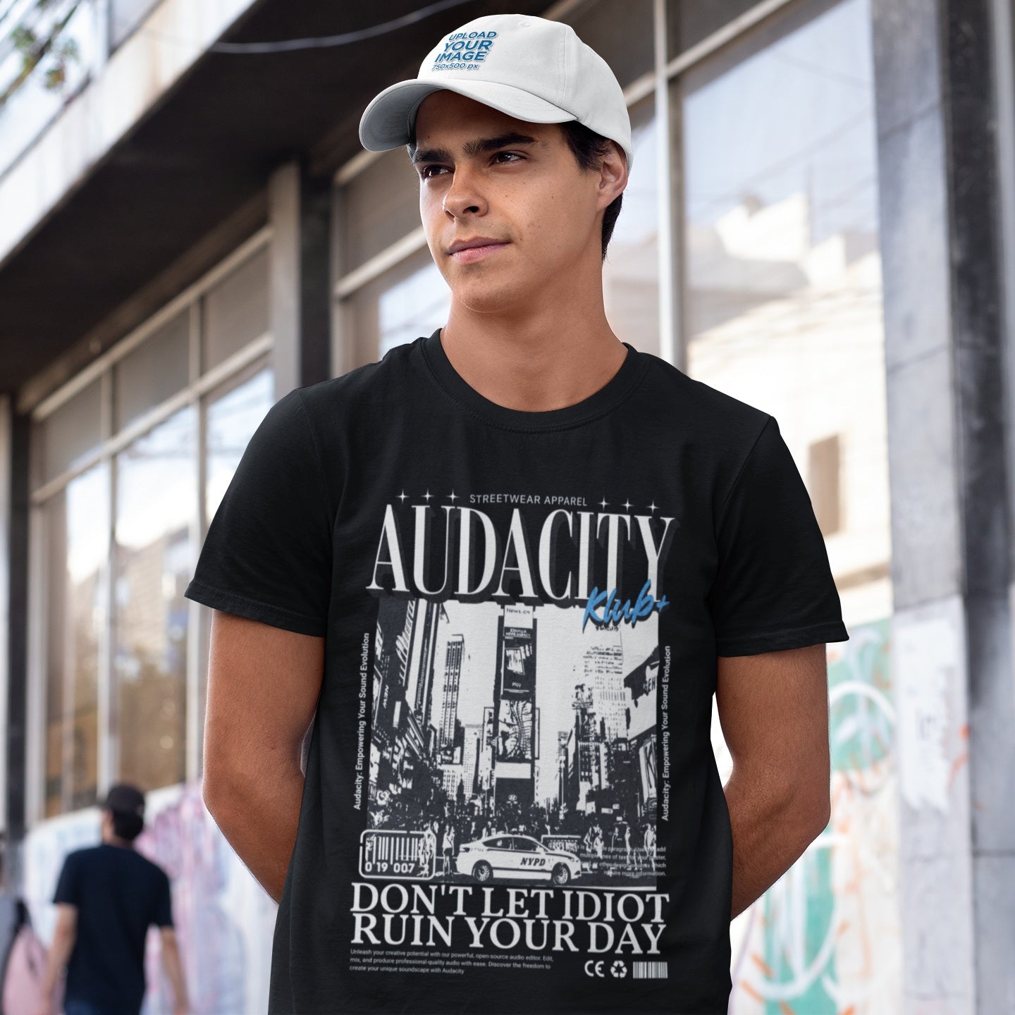 Unisex Supima Cotton Graphic Printed T-shirt