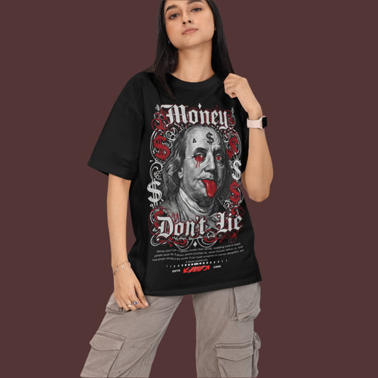 Money Don't Lie T-Shirt - Edgy Streetwear Graphic Tee