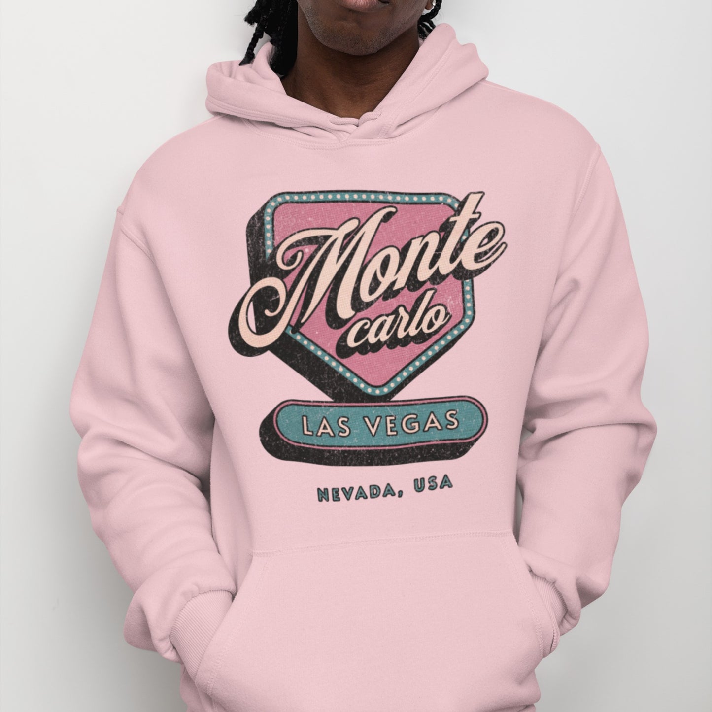 Monte Carlo Hoodie - Vintage Vegas Design