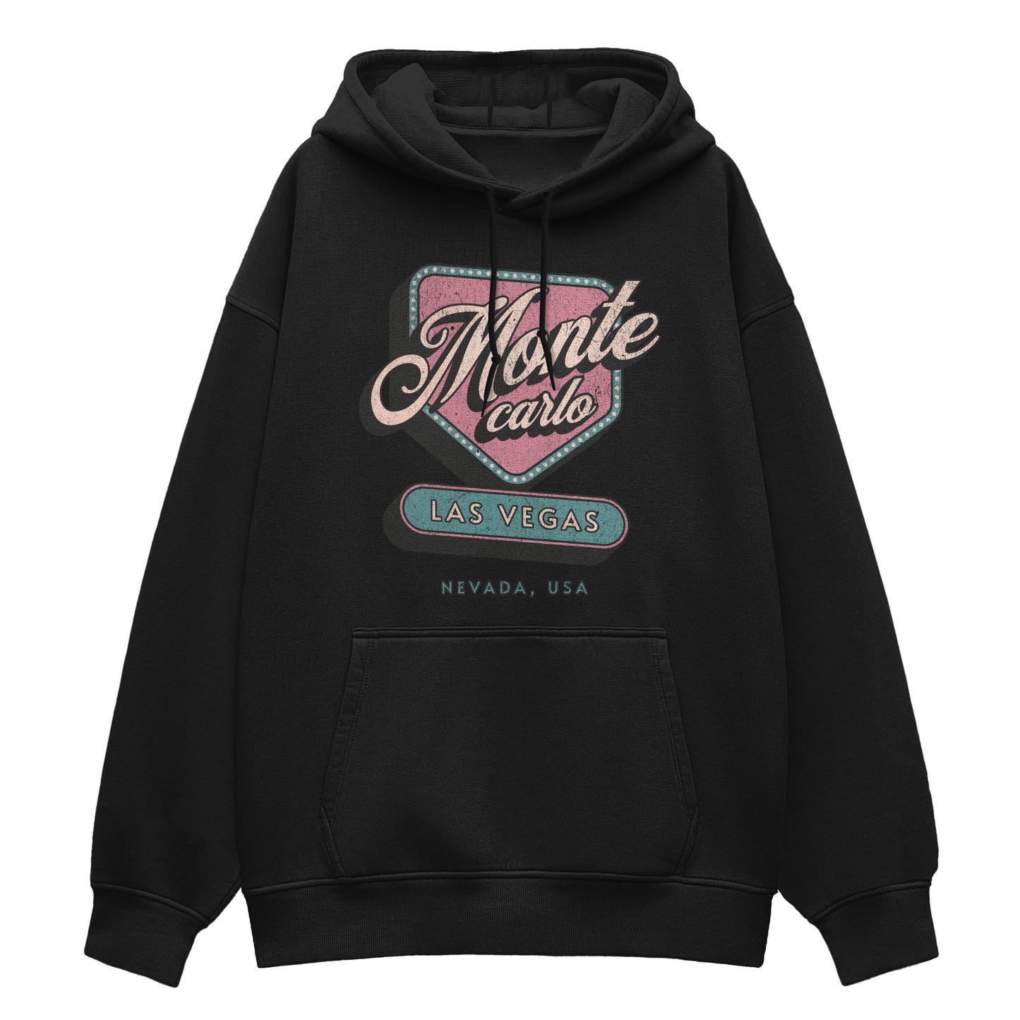 Monte Carlo Hoodie - Vintage Vegas Design