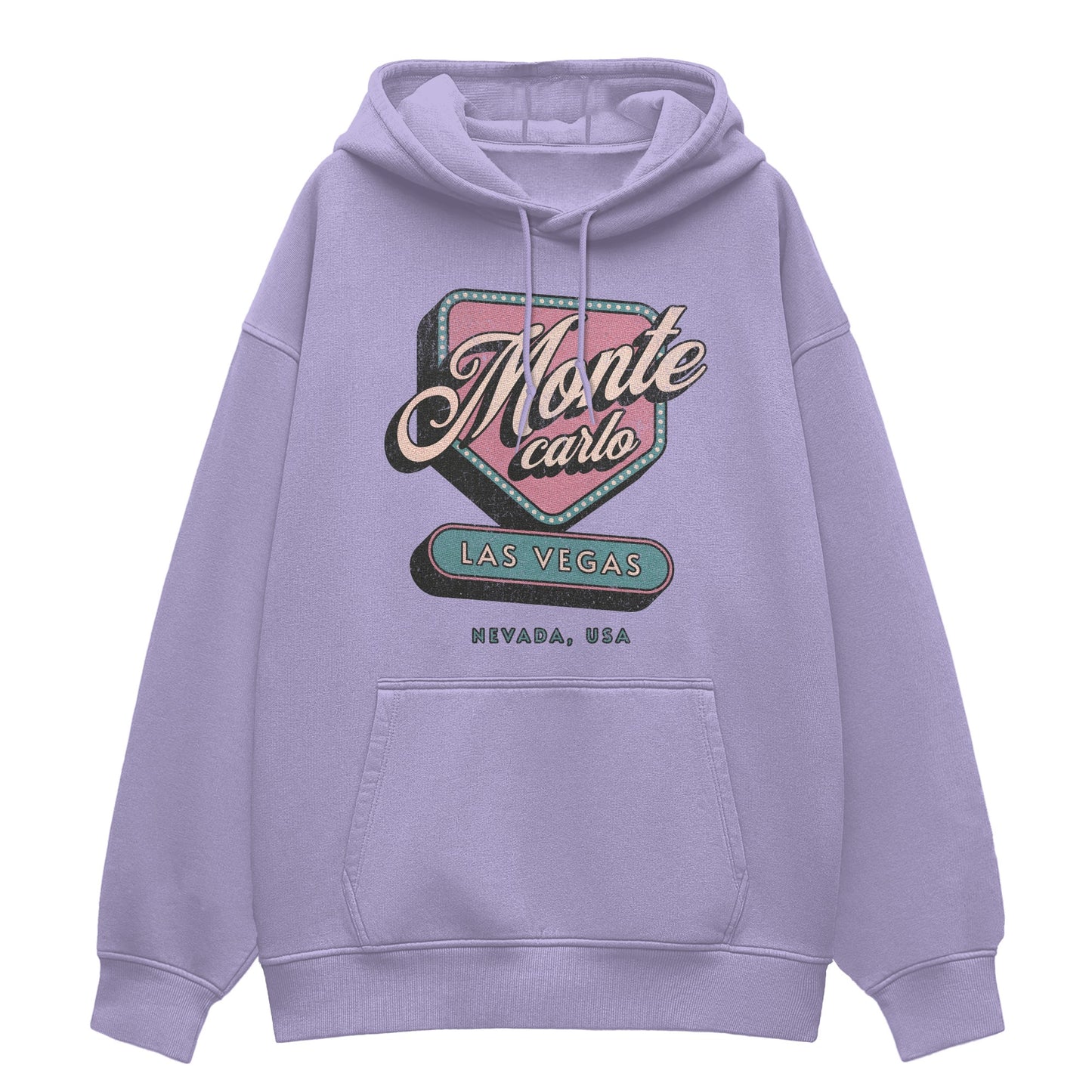 Monte Carlo Hoodie - Vintage Vegas Design