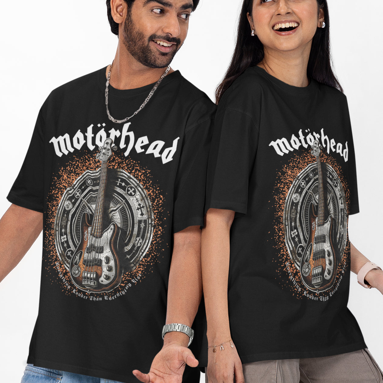 Motorhead Lemmy Bass Graphic T-Shirt