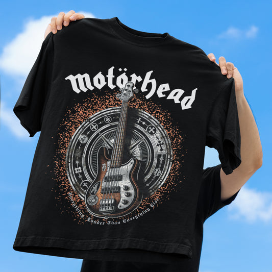 Motorhead Lemmy Bass Graphic T-Shirt