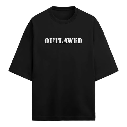 Outlawed 8NYC Bulldog T-Shirt - Back View