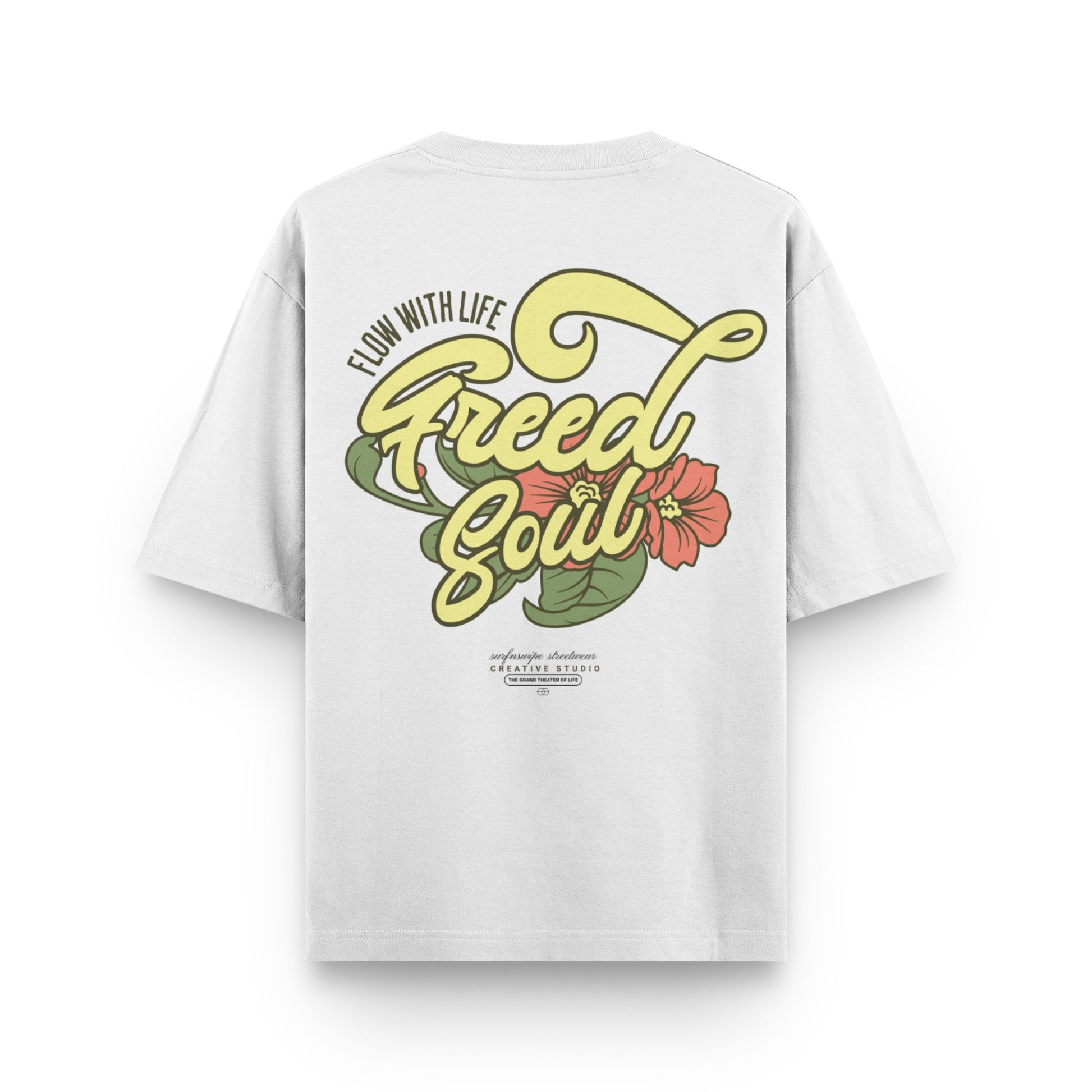 Flow with Life Freed Soul graphic T-shirt