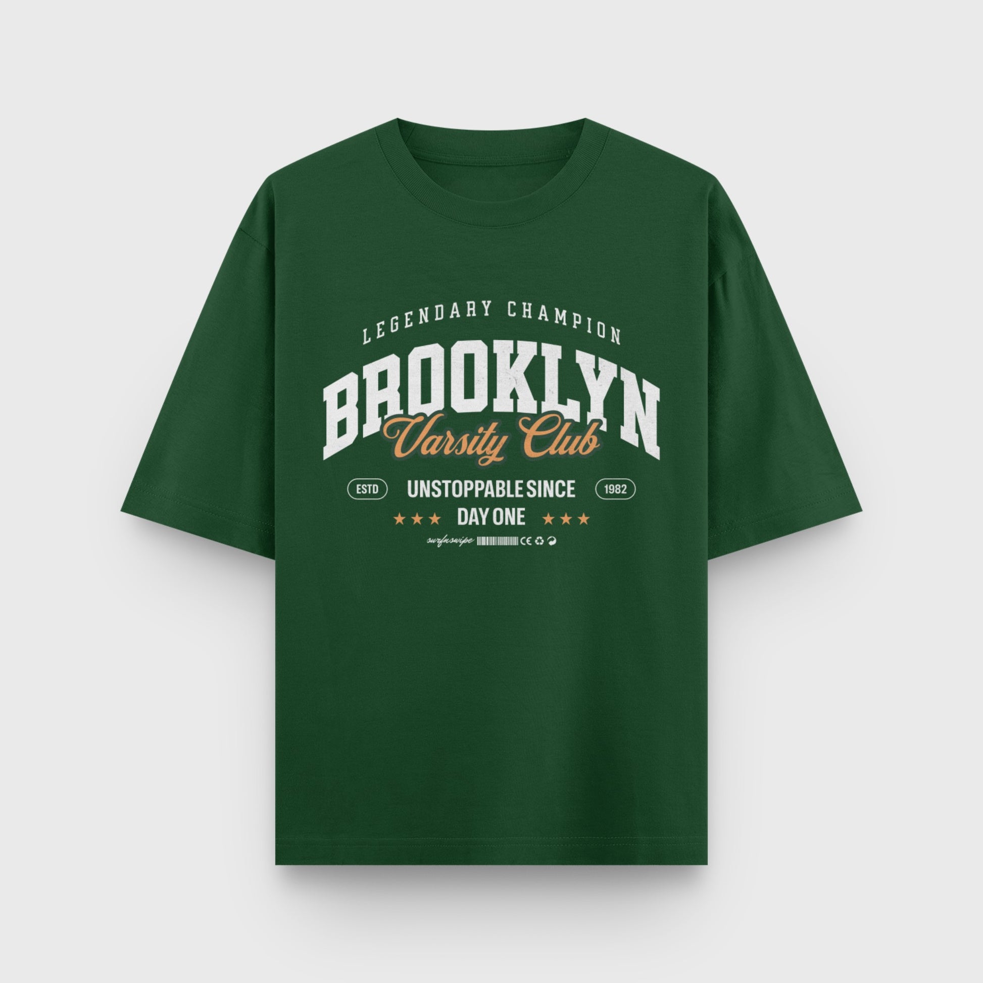 Green Brooklyn Varsity Club T-Shirt