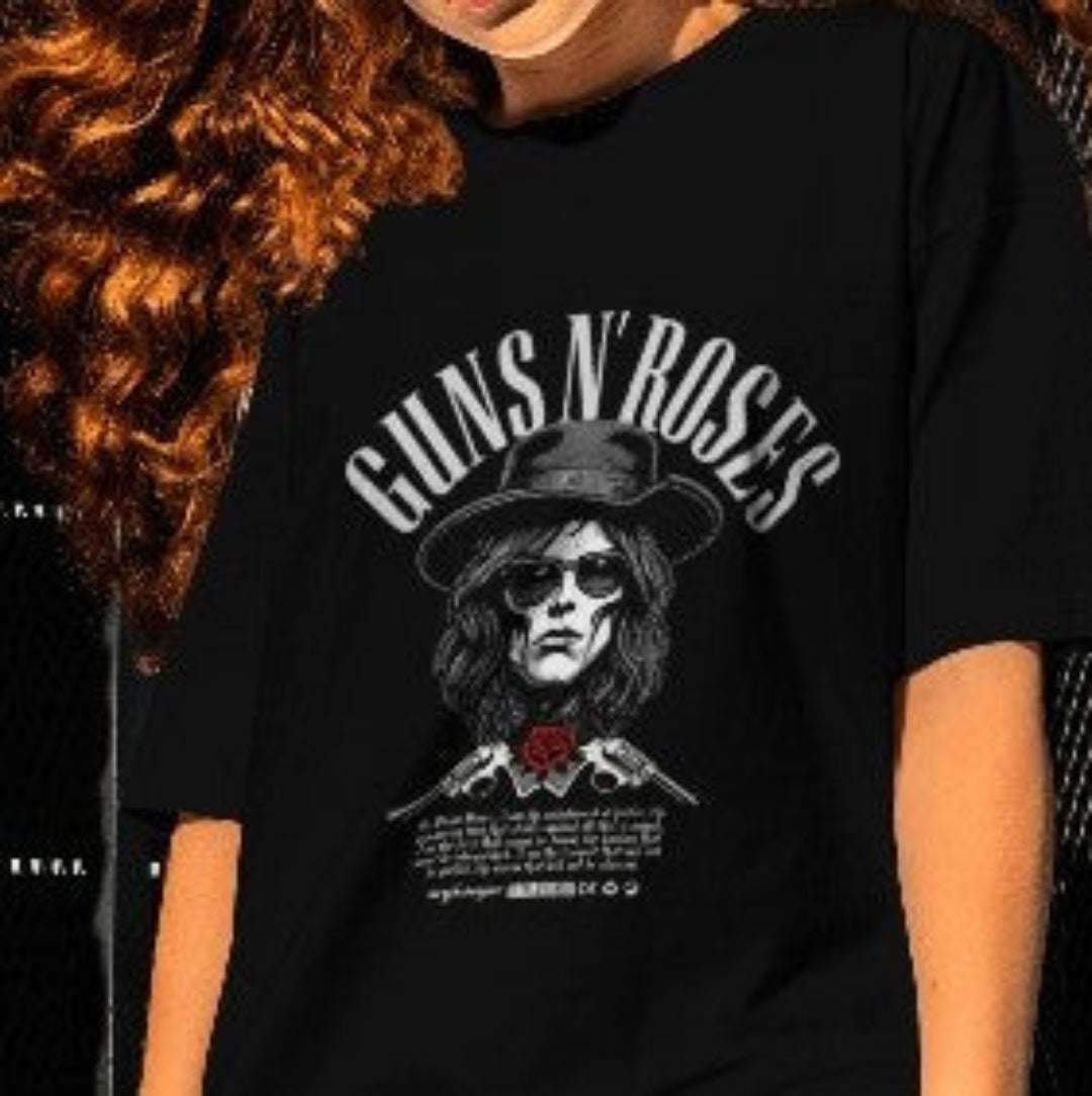 Oversized Guns N' Roses Unisex T-Shirt