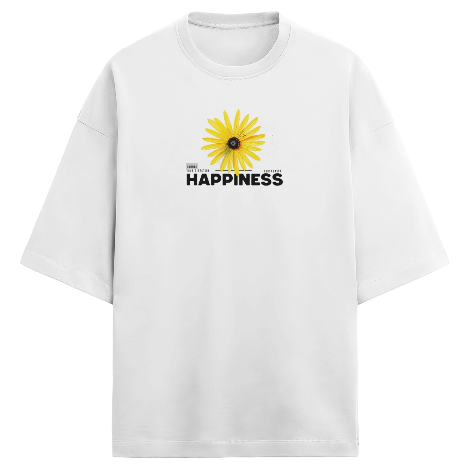Oversized Inspirational Quote T-Shirt