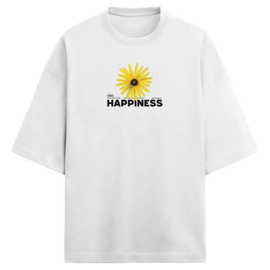 Oversized Inspirational Quote T-Shirt