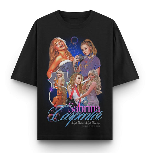 Sabrina Carpenter Bootleg Oversized T-Shirt