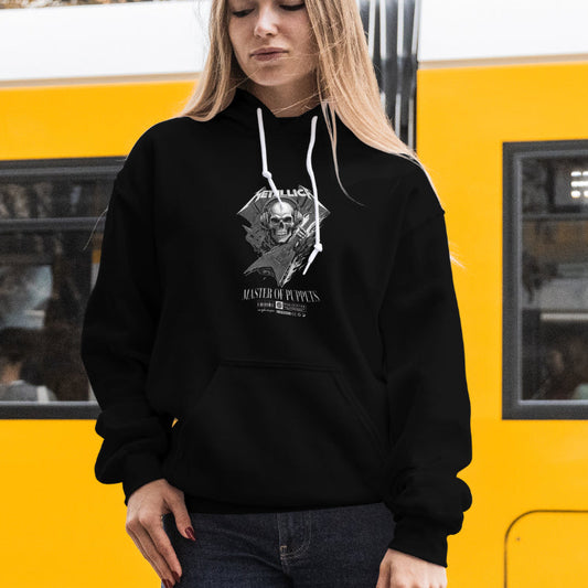 Unisex Metallica Oversized Drop Shoulder Hoodie