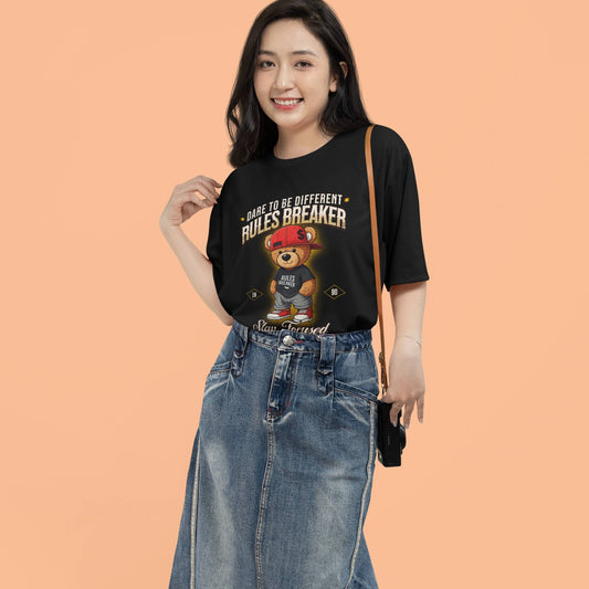 Unisex Oversized Teddy Rules Breaker Tee