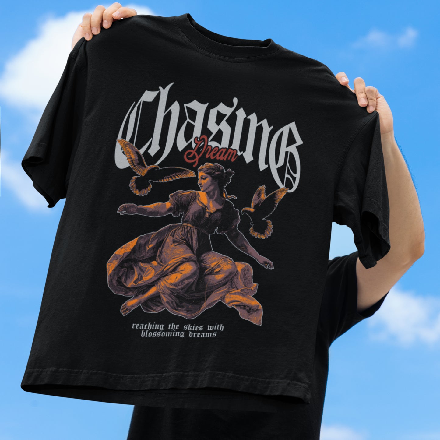 Vintage Angle Chasing Dreams T-shirt