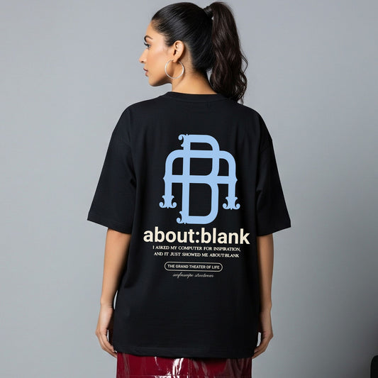 Oversized about blank Graphic T-Shirt