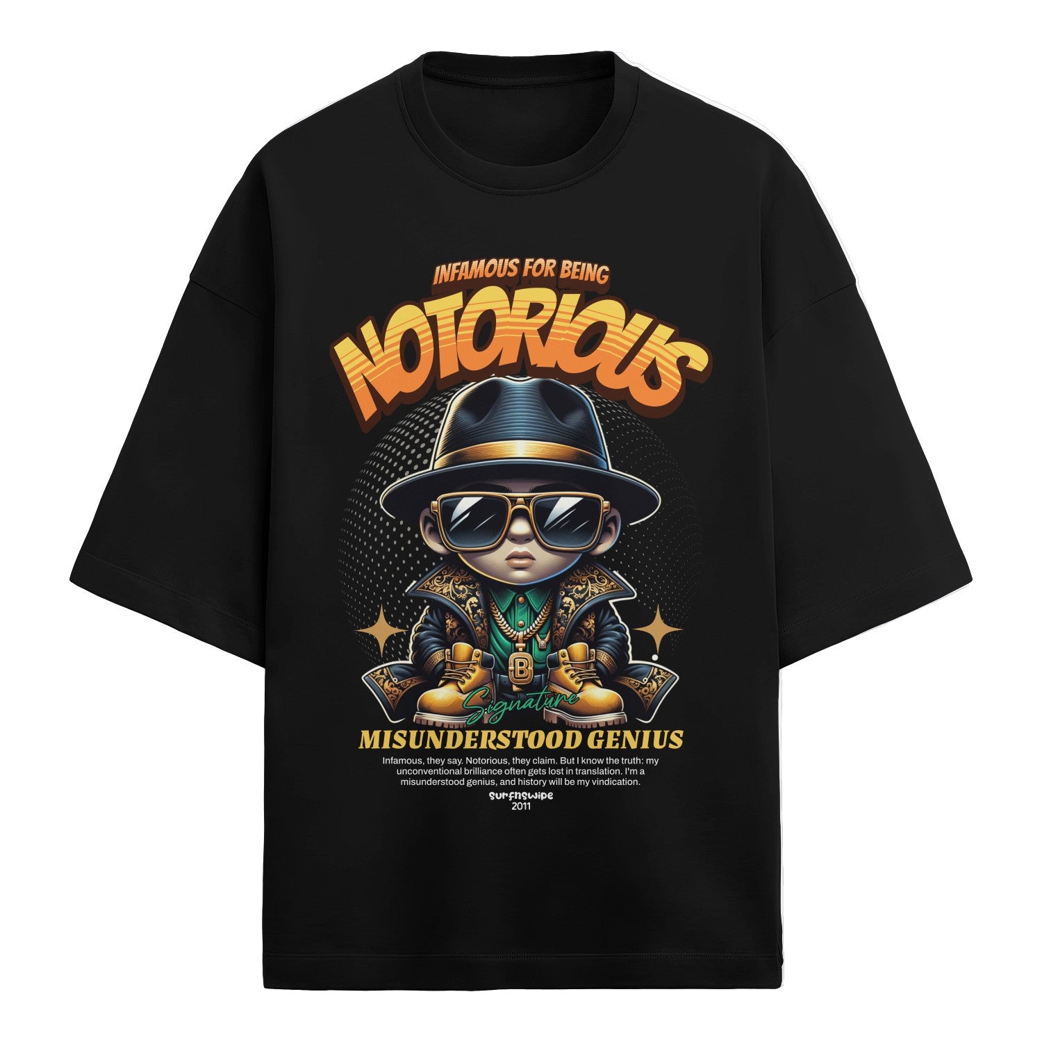 misunderstood genius t-shirt