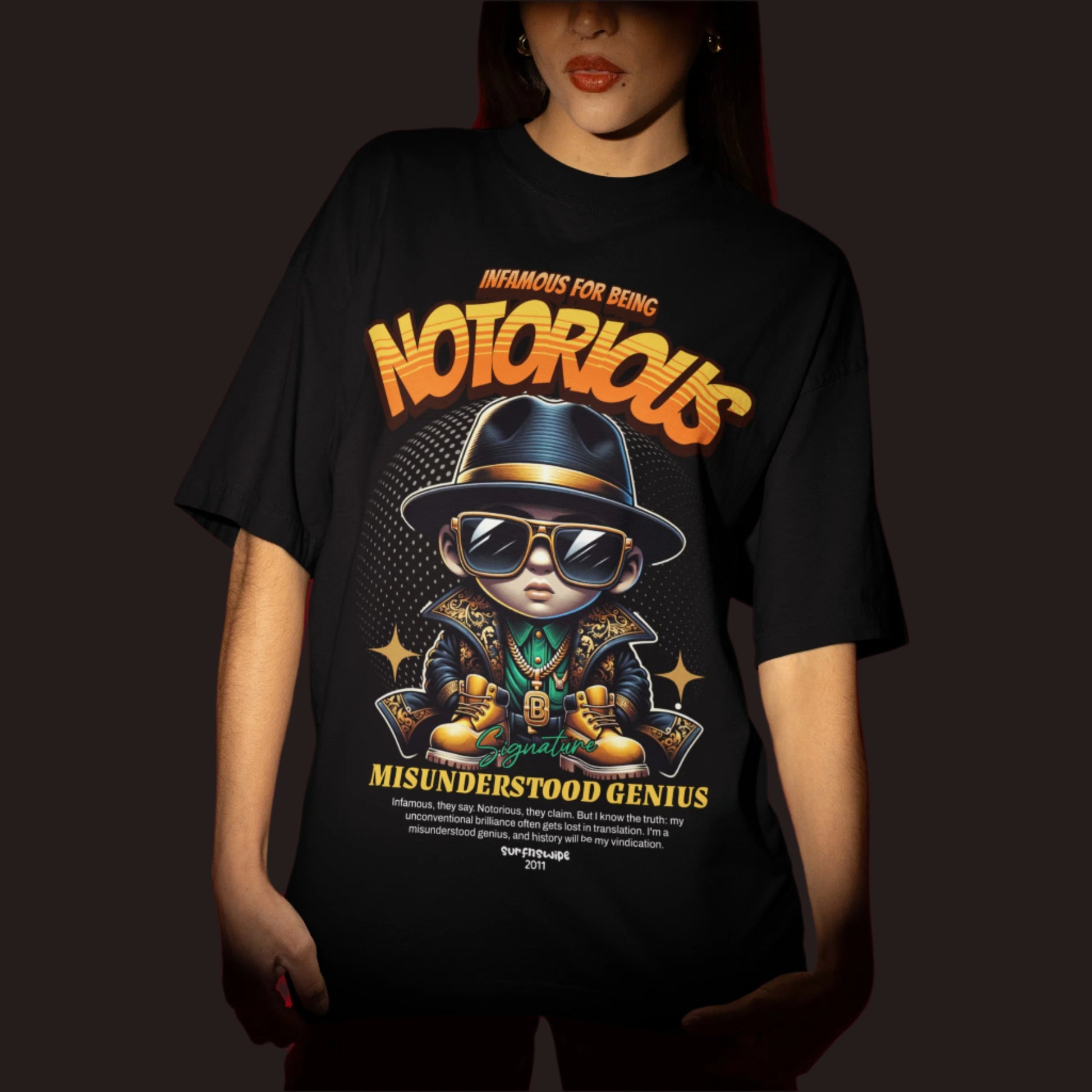 misunderstood genius t-shirt