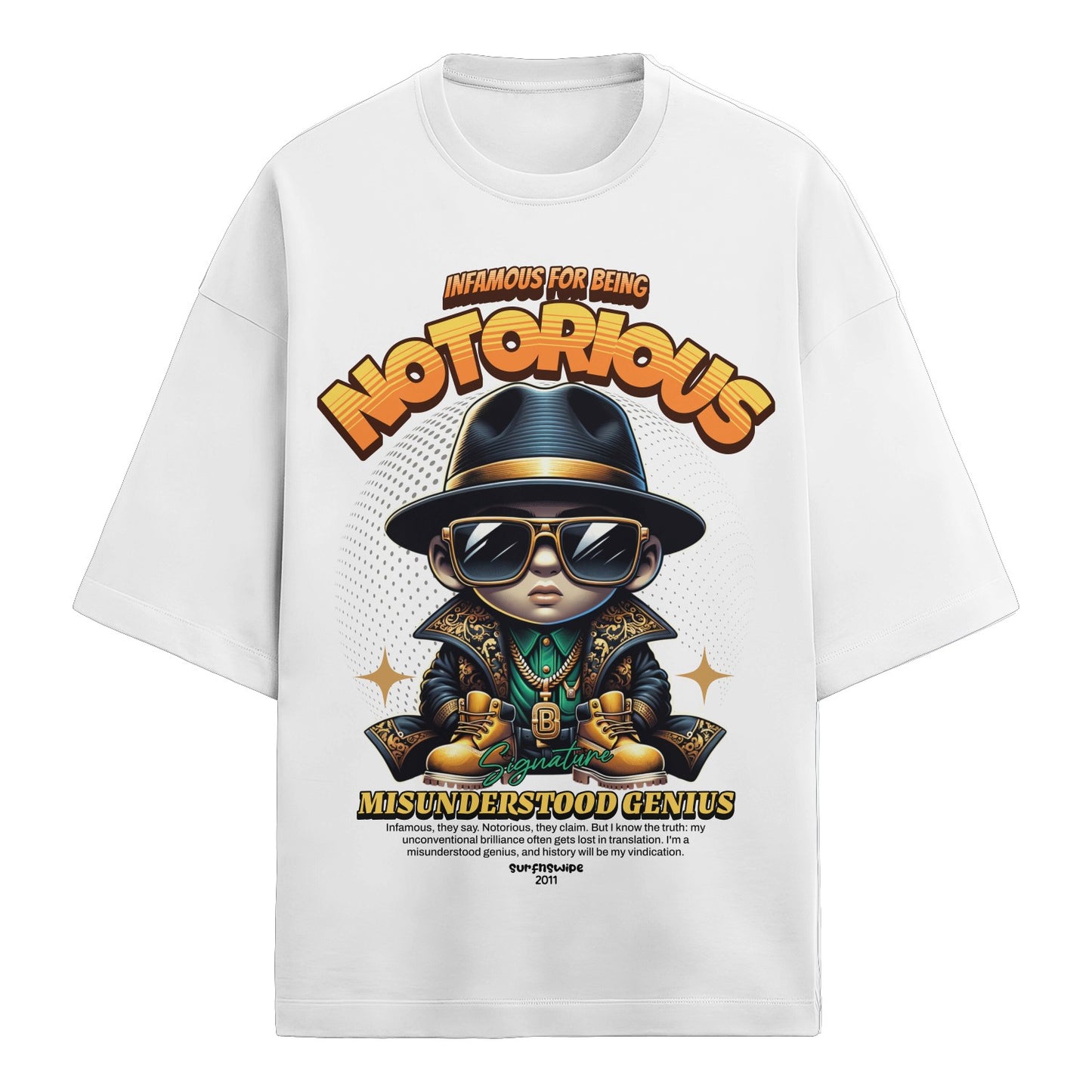 misunderstood genius t-shirt