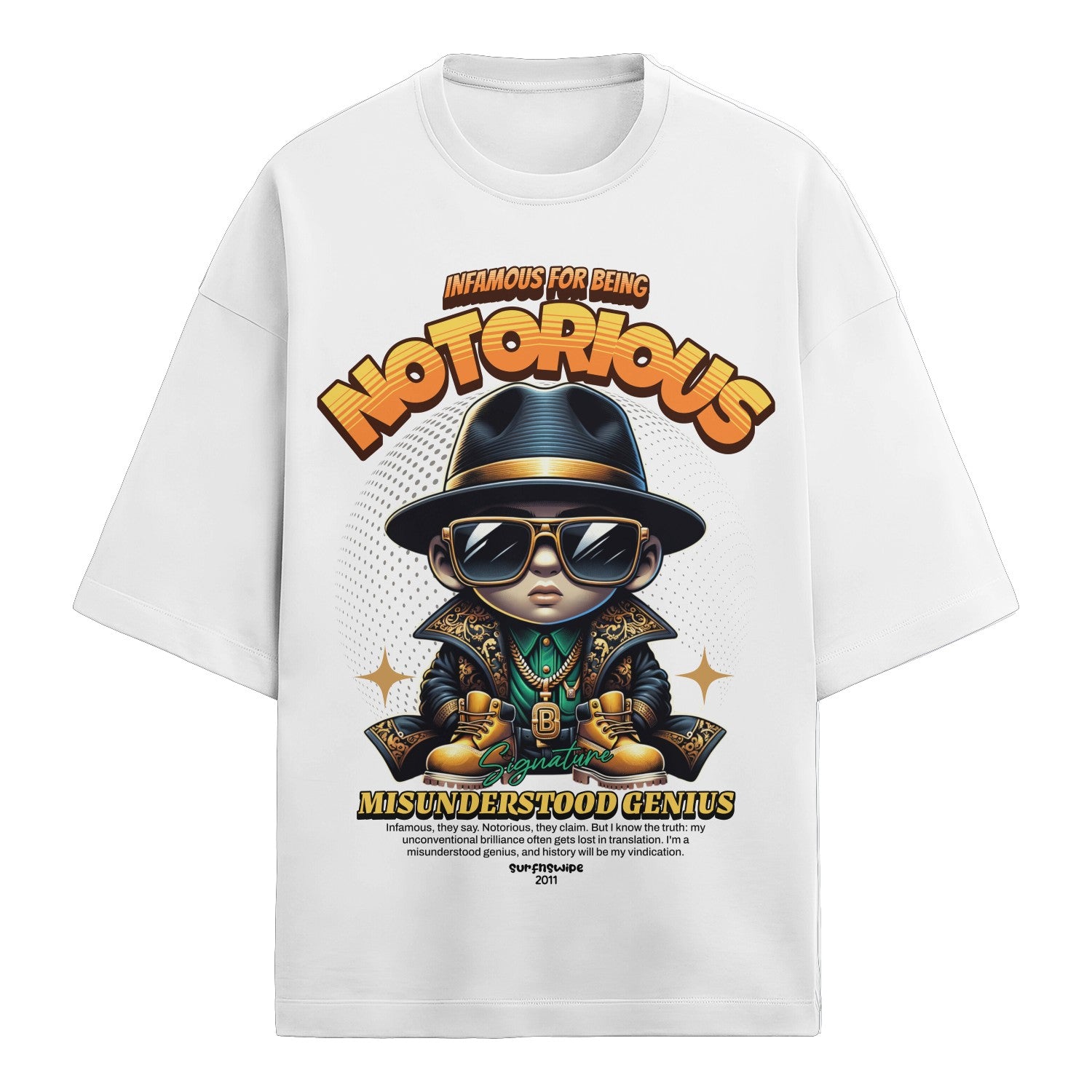 misunderstood genius t-shirt