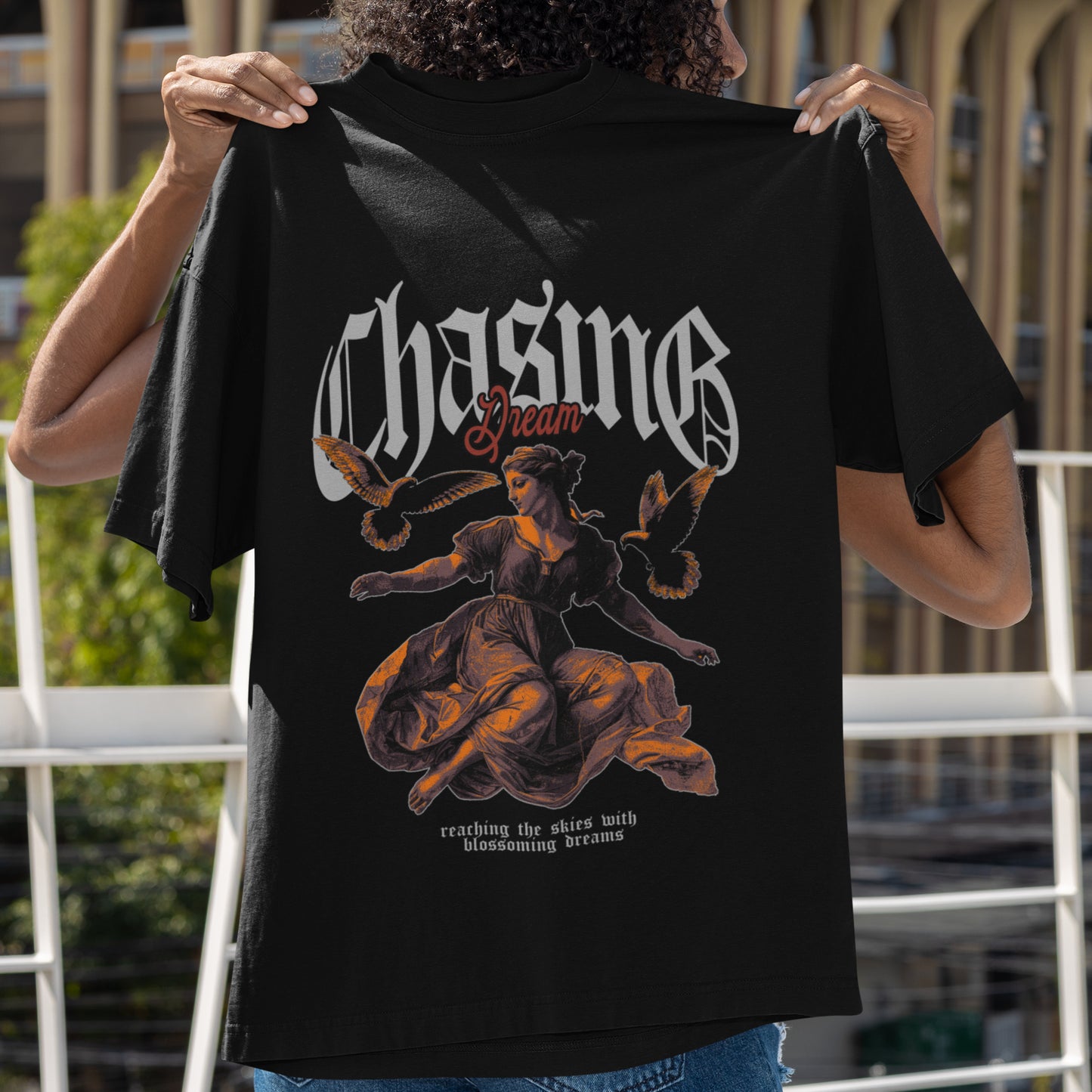 Vintage Angle Chasing Dreams T-shirt
