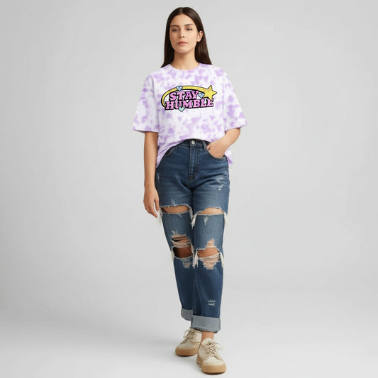 Tie-Dye "Stay Humble" T-Shirt
