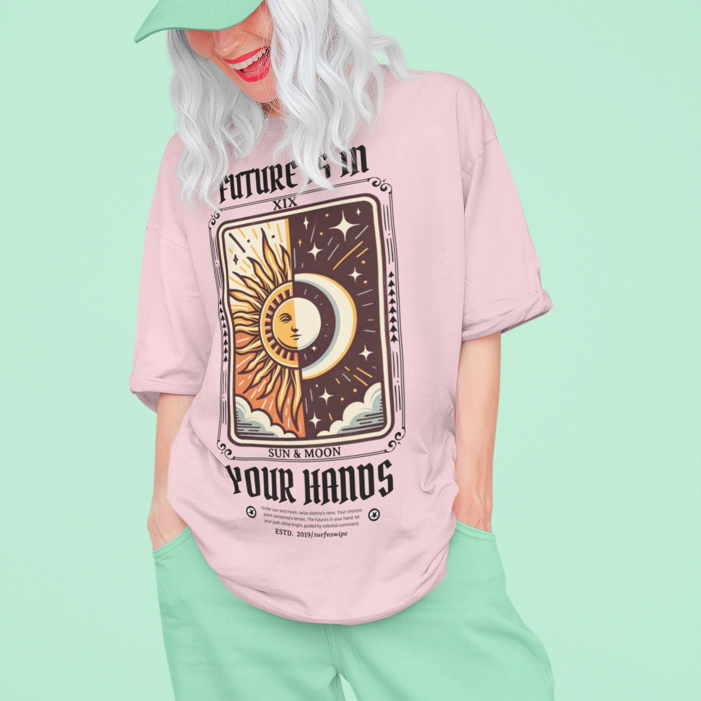 Sun & Moon Tarot Tee: Channel Cosmic Inspiration