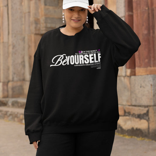 surfnswipe-be-yourself-unisex-sweatshirt