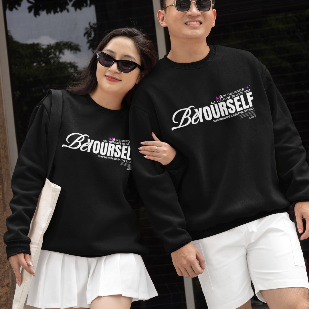 surfnswipe-be-yourself-unisex-sweatshirt