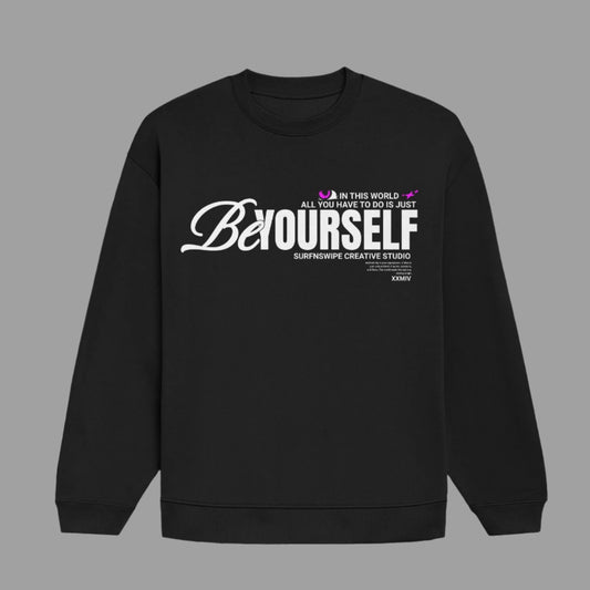 surfnswipe-be-yourself-unisex-sweatshirt