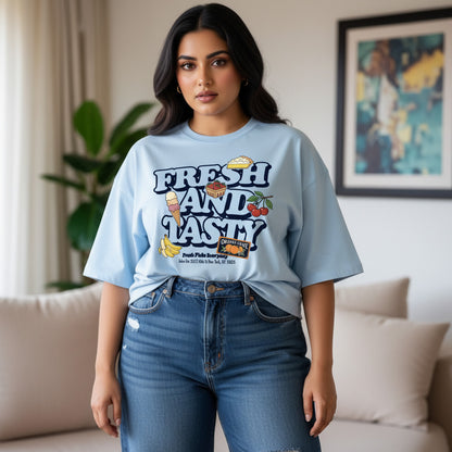 Fresh & Tasty Oversized Unisex T-Shirt