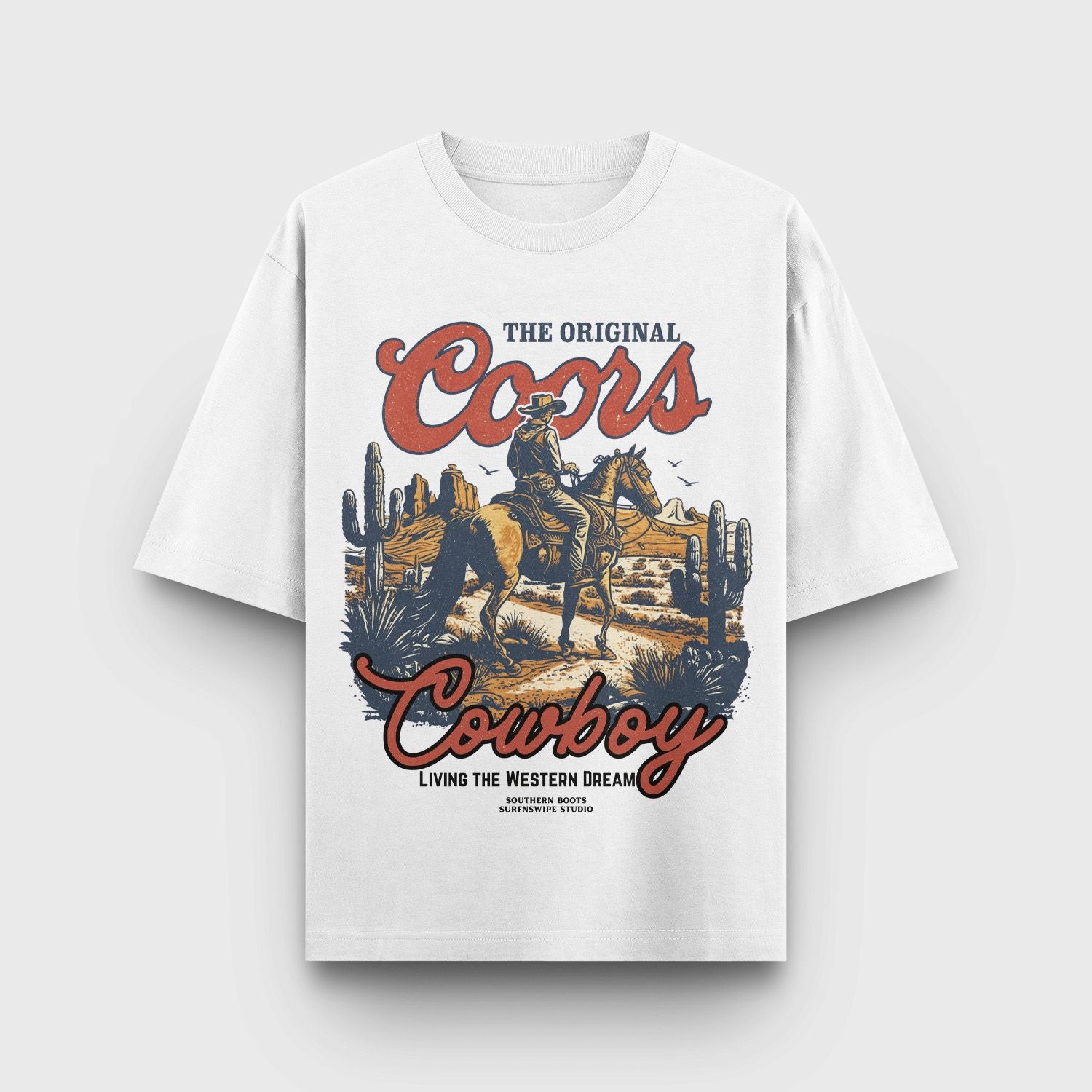 coors-cowboy-oversized-tee