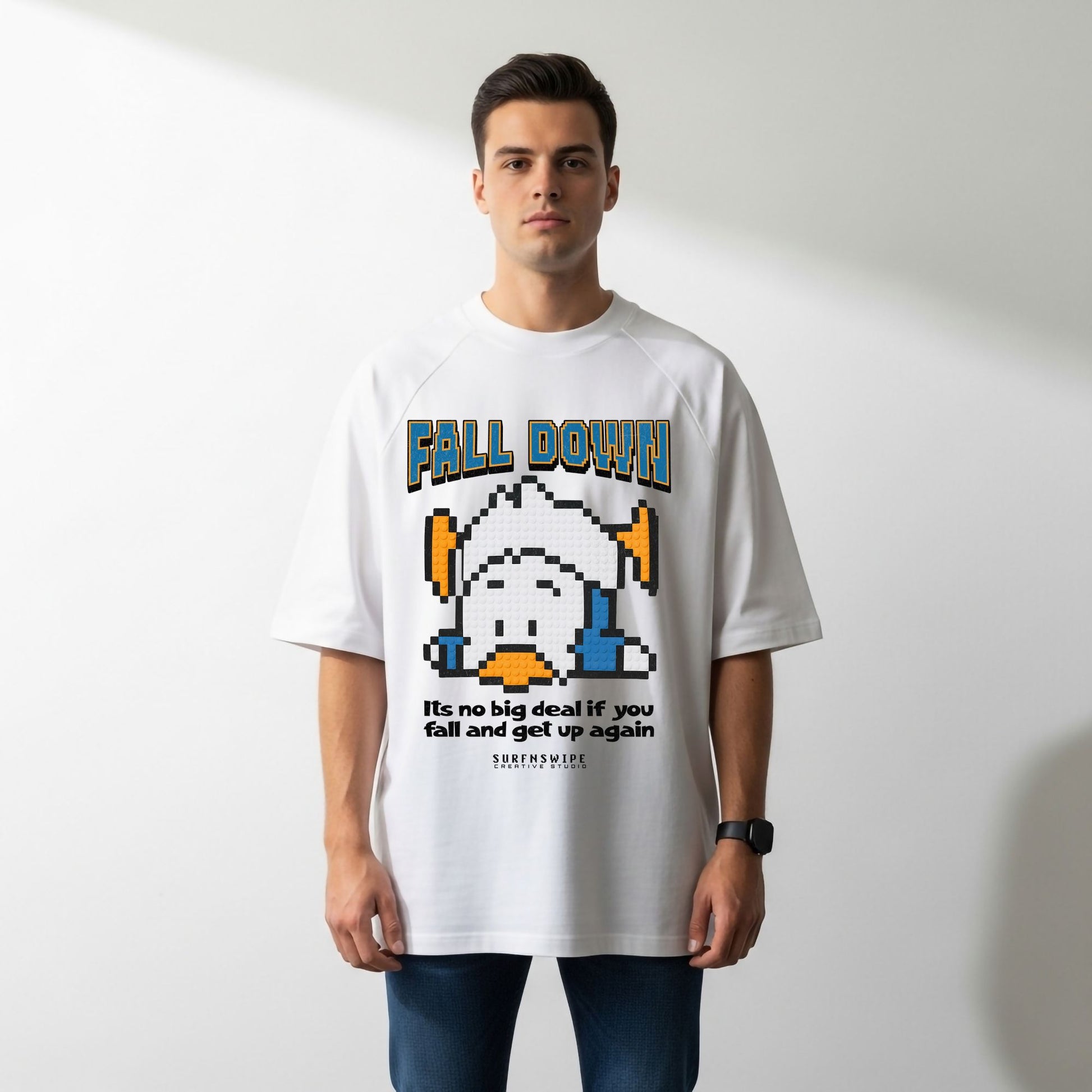 fall-down-gaming-tshirt-retro-pixel-motivational