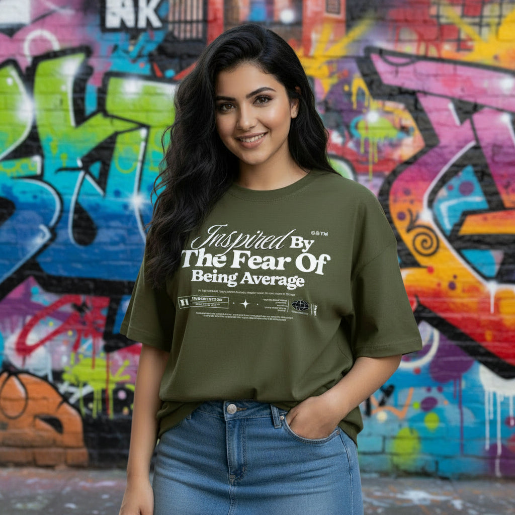 woman-wearing-olive-t-shirt