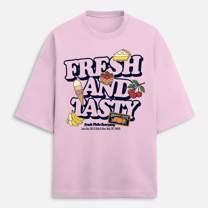 Fresh & Tasty Oversized Unisex T-Shirt