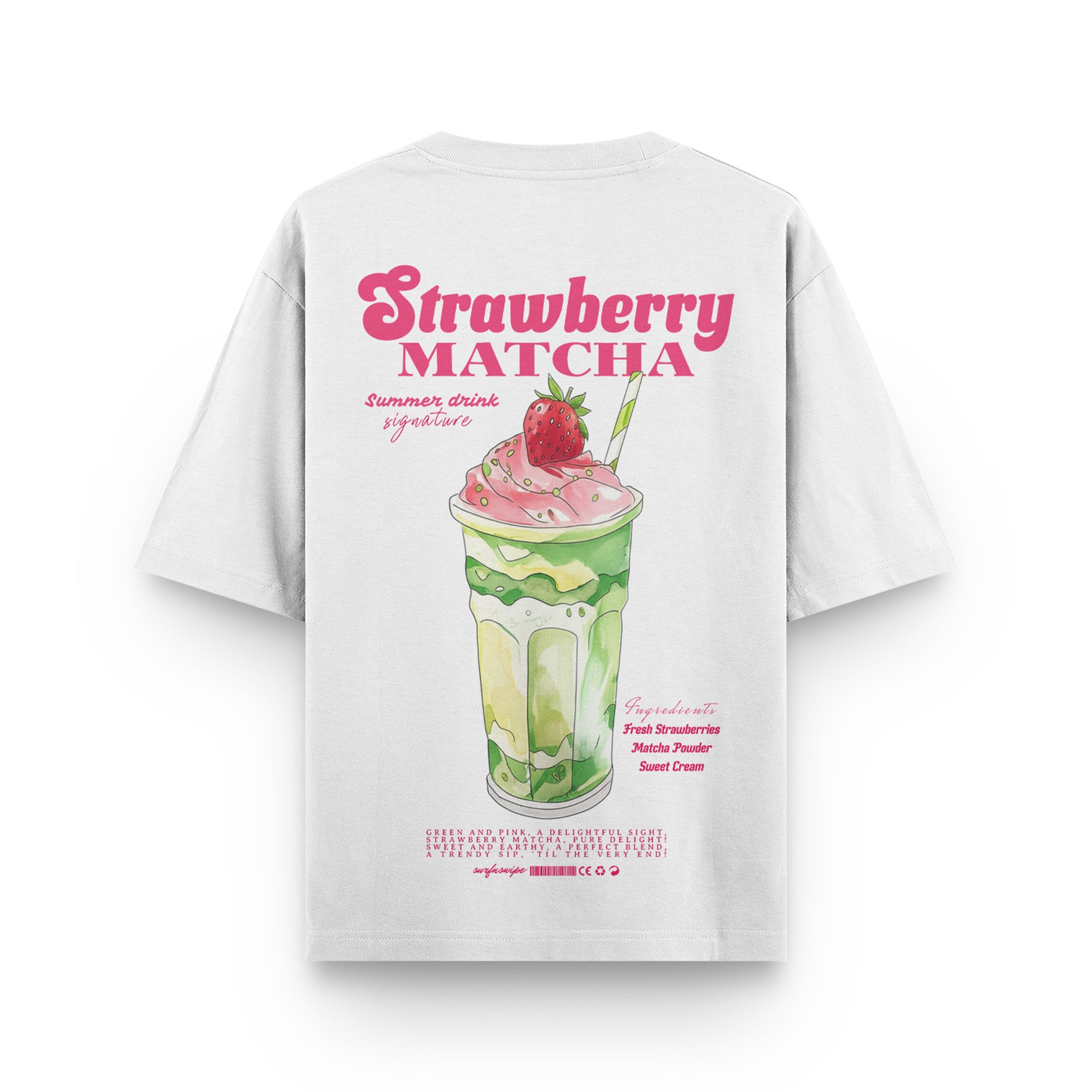Strawberry matcha shirt