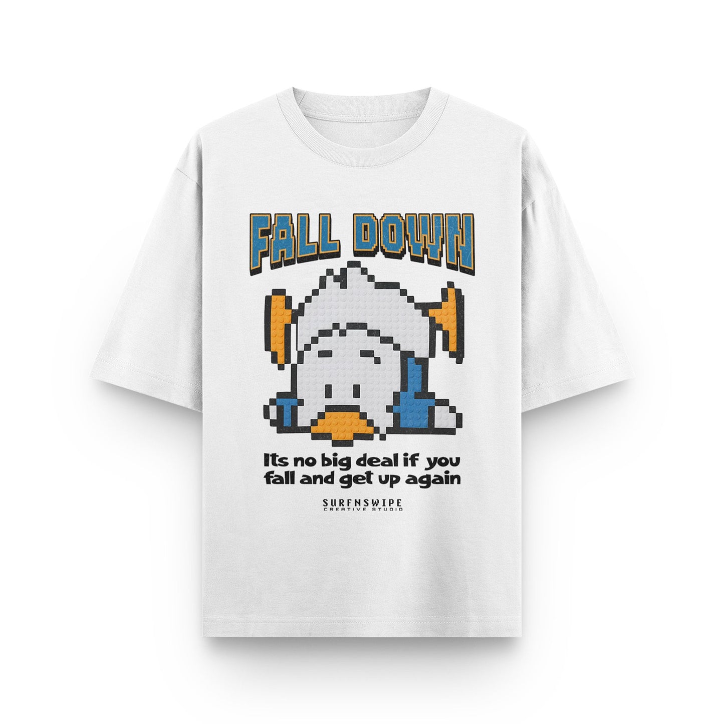 fall-down-gaming-tshirt-retro-pixel-motivational