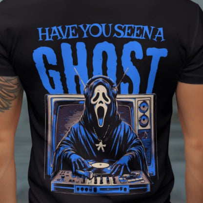 Cotton T-Shirt - Spooky "Have You Seen a Ghost?" Graphic Tee