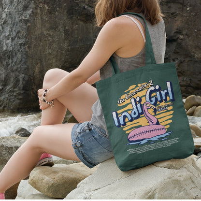 Cotton Beach Vibe Tote Bag