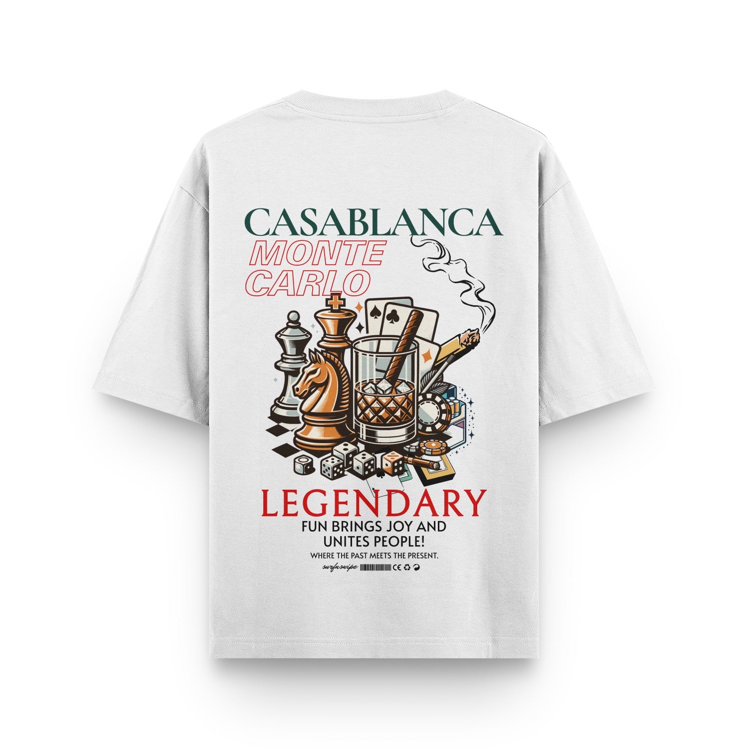 Casablanca Monte Carlo Graphic T-Shirt