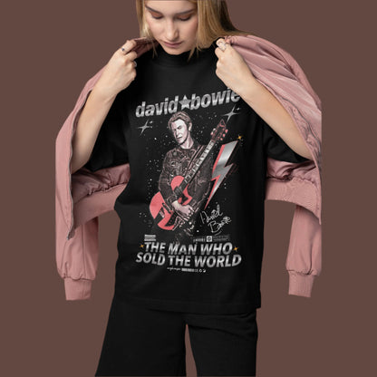 David Bowie Oversized T-shirt -Unisex Tee