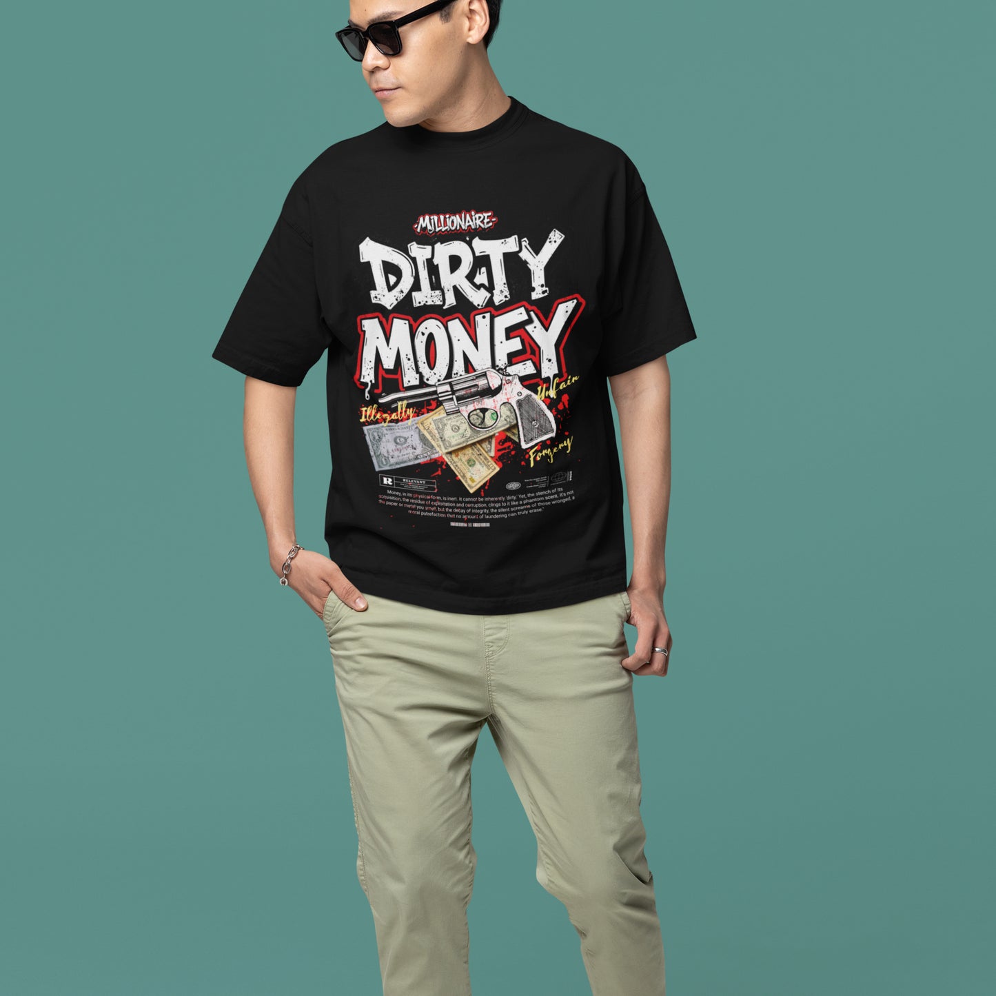 Dirty Money Graphic T-Shirt