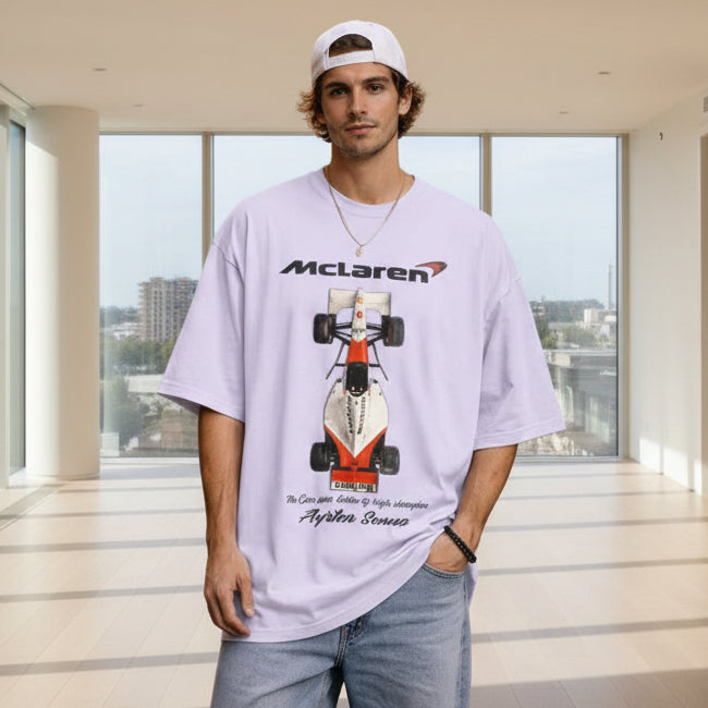 Ayrton Senna Tribute Oversized T-Shirt